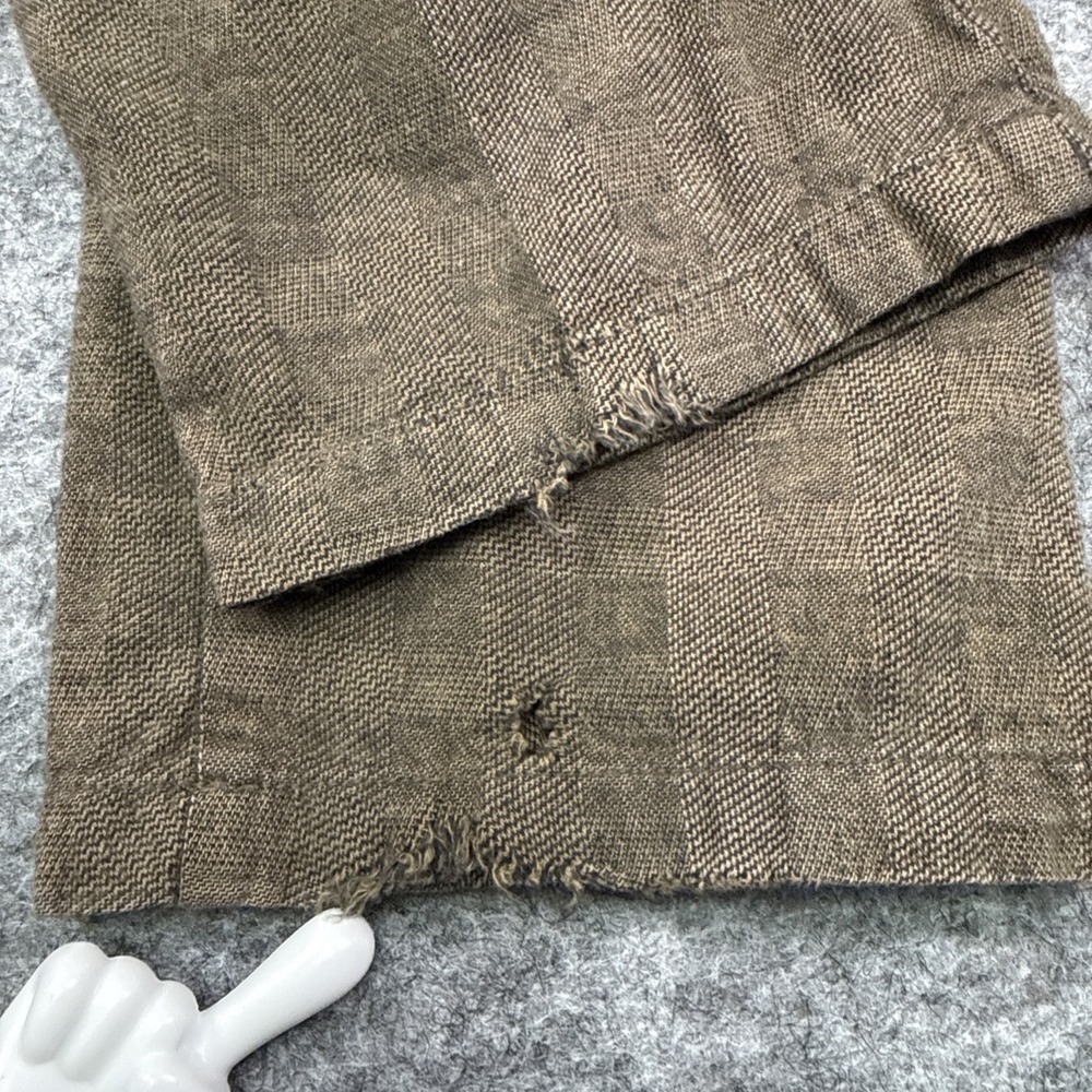 Da-Nang Brown Tweed Accent Pants - Picture 16 of 16